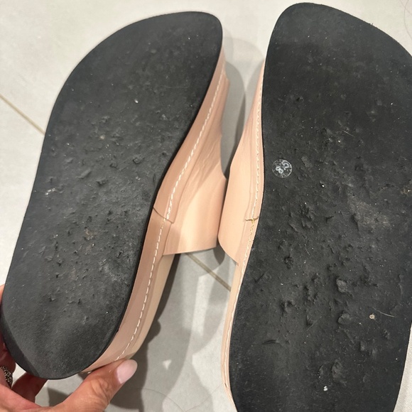 3.1 Phillip Lim Pink Freida Double Buckle Platform Sandals - Size 8 - Picture 9 of 11